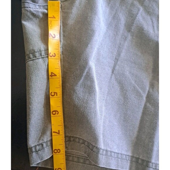 Bugle Boy Men’s Shorts 38W 8" Inseam Green Safari Deep Pocket Outdoor Hiking Vtg - Picture 6 of 6